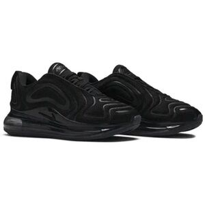NIKE Air Max 720 Triple Black Anthracite Sneakers AO2924-007 Men's Sz 11.5 VGC